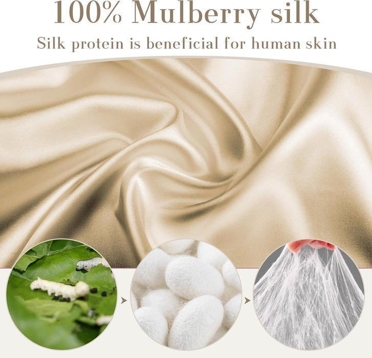 Antifaz para dormir 100 % seda morera para hombre y mujer - Quierox - Tienda Online