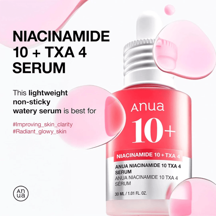 Anua Niacinamida 10% Txa 4% Suero iluminador - Quierox - Tienda Online