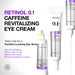 ANUA Retinol 0.1 Crema revitalizante de ojos con cafeína, para hidratación - Quierox - Tienda Online