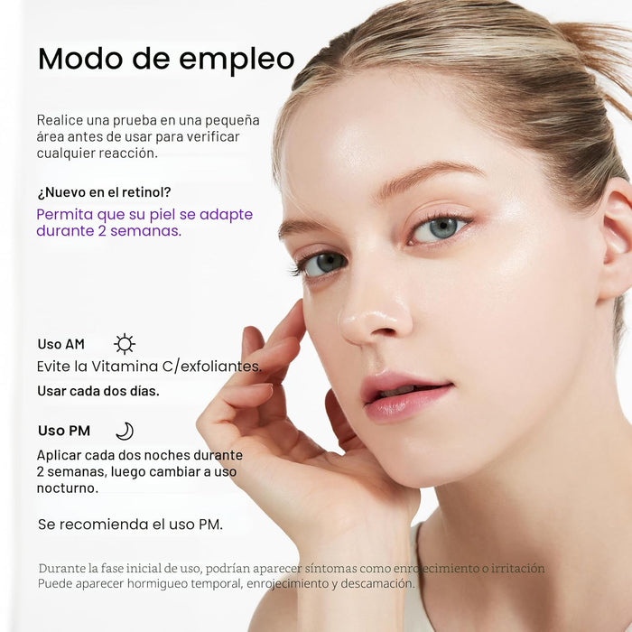 ANUA Retinol 0.1 Crema revitalizante de ojos con cafeína, para hidratación - Quierox - Tienda Online