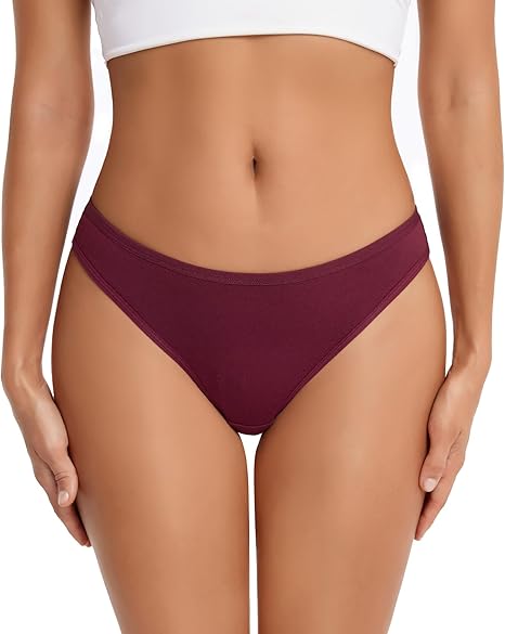 ANZERMSIX - Ropa interior femenina, tangas de algodón transpirable (paquete de 6) - Quierox - Tienda Online