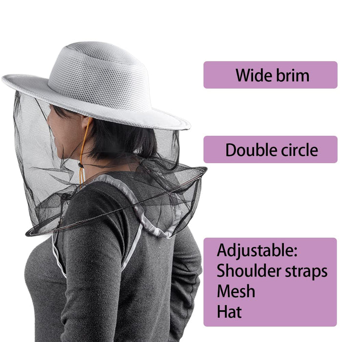 Apicultor abeja velo de apicultura sombrero red - Quierox - Tienda Online