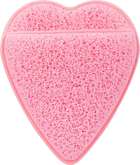 APRILSKIN Esponja limpiadora facial de felpa con forma de corazón , reutilizable - Quierox - Tienda Online