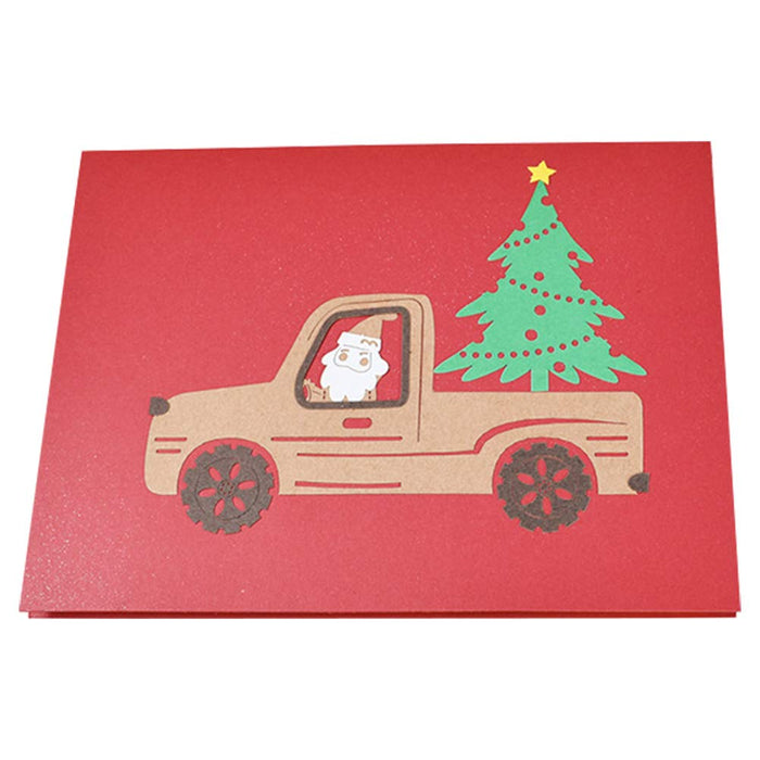 Árbol de Navidad 3D creativo hecho a mano de papel de Navidad - Quierox - Tienda Online