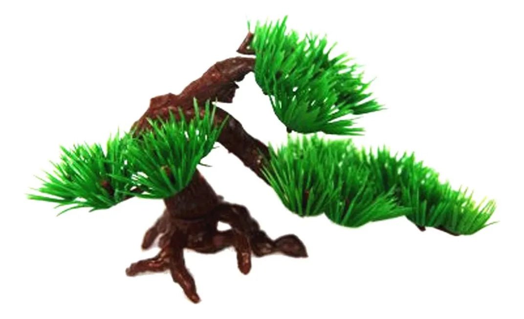 Arbol de pino artificial para decoración de bonsái, accesorios de acuario - Quierox - Tienda Online
