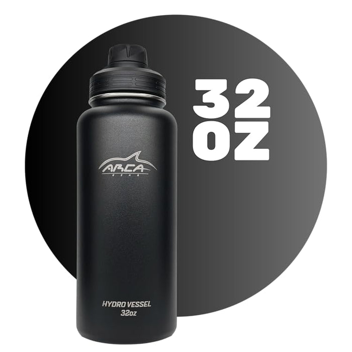 Arca Gear Botella de agua de acero inoxidable con 2 tapas - Quierox - Tienda Online