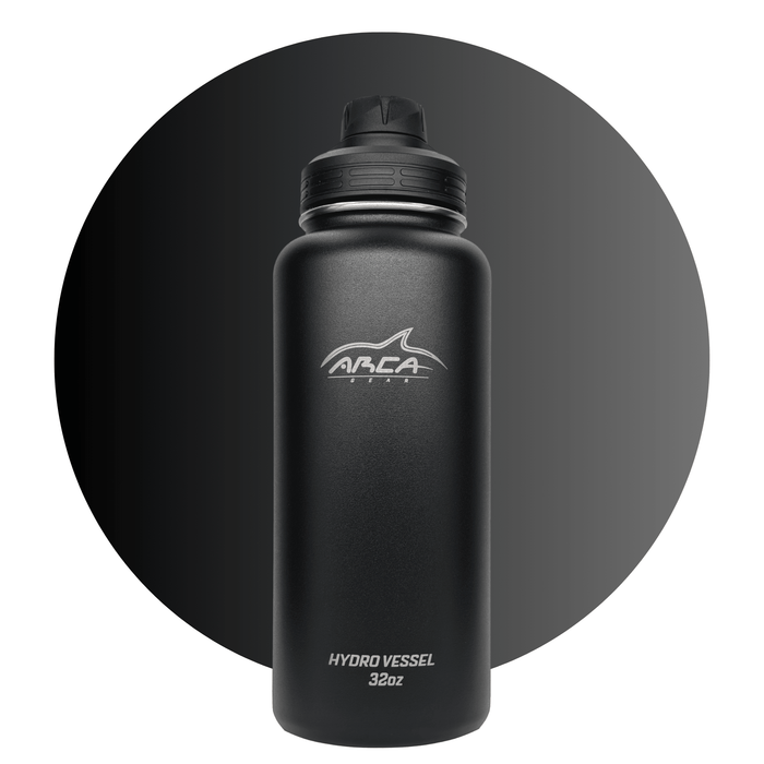 Arca Gear Botella de agua de acero inoxidable con 2 tapas - Quierox - Tienda Online