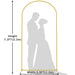 Arco de boda de 2,2 m, soporte de fondo, arco - Quierox - Tienda Online