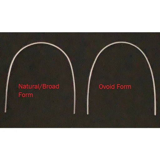 Arcos redondos NITI (paquete de 10) Arco superior - Quierox - Tienda Online