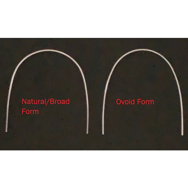 Arcos redondos NITI (paquete de 10) Arco superior - Quierox - Tienda Online