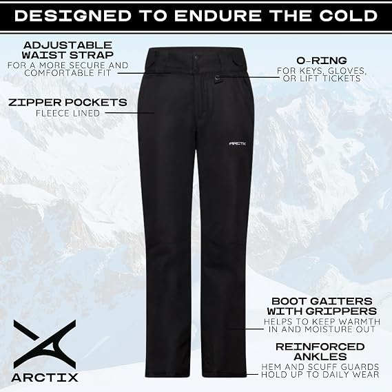 Arctix Pantalones de nieve aislados para mujer - Quierox - Tienda Online