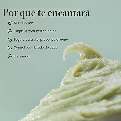 Arencia Limpiador Facial de Arroz Coreano Mochi - Jabón para la Cara, Exfoliante 120g - Quierox - Tienda Online