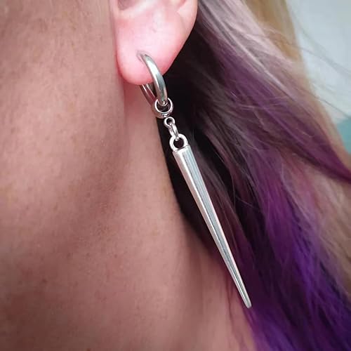 Aretes colgantes con púas para hombres y mujeres - Quierox - Tienda Online