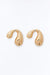 Aretes De Gota Let It Lean Hardware - Dorado - Quierox - Tienda Online