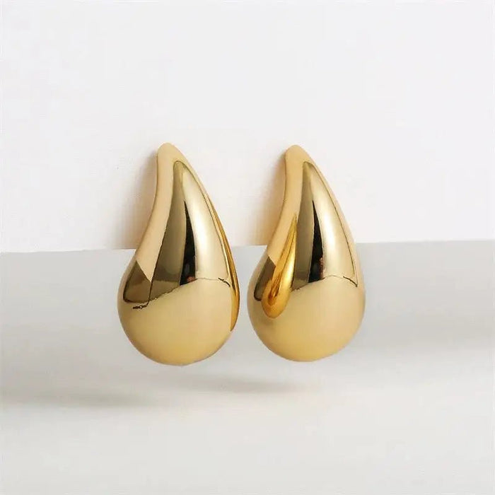 Aretes de moda y de alta gama con diseño de goteo de agua - Quierox - Tienda Online