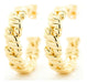 Aretes de mujer Con Textura Torsal para uso casual - Quierox - Tienda Online