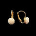 Aretes para mujer diseño redondo de perlas de imitación con cierre de palanca - Quierox - Tienda Online