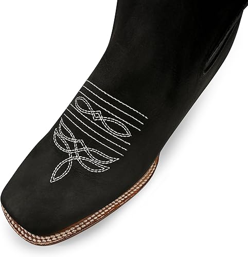 ARIZONA Botas vaqueras con punta cuadrada para hombre - Quierox - Tienda Online