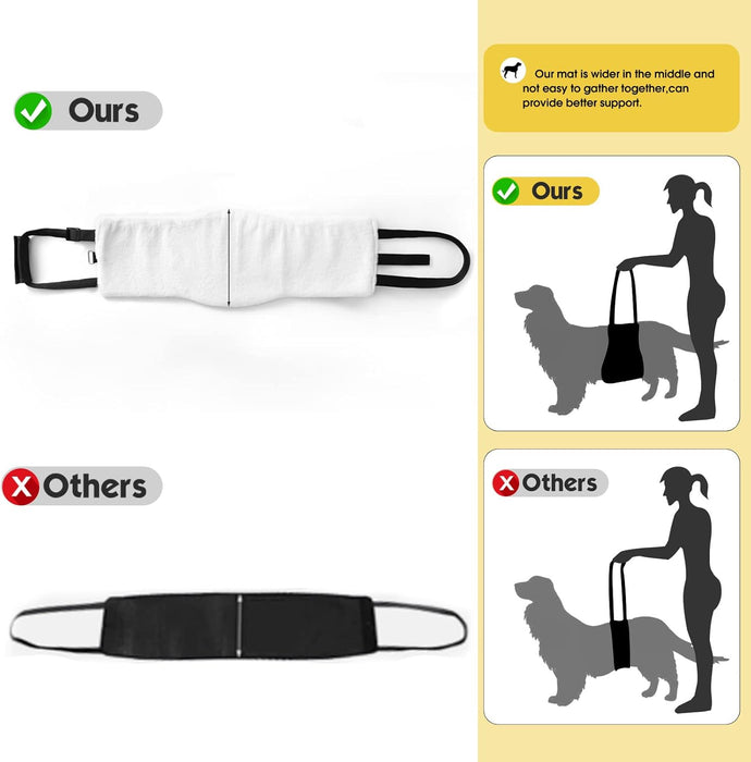 Arnés para perro de elevación de perro, cinta mágica para perros grandes - Quierox - Tienda Online