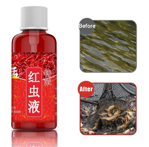 Aroma de gusano de sangre líquido, atrayente de pescado concentrado, cebo de pescado líquido, 60ml - Quierox - Tienda Online