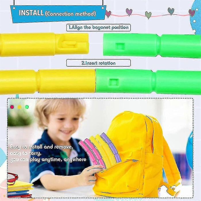 Aros de hula-hula de plástico desmontables, equipo de ejercicio - Quierox - Tienda Online