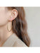 Aros Grandes Y Exagerados Con Aro Circular Liso - Quierox - Tienda Online