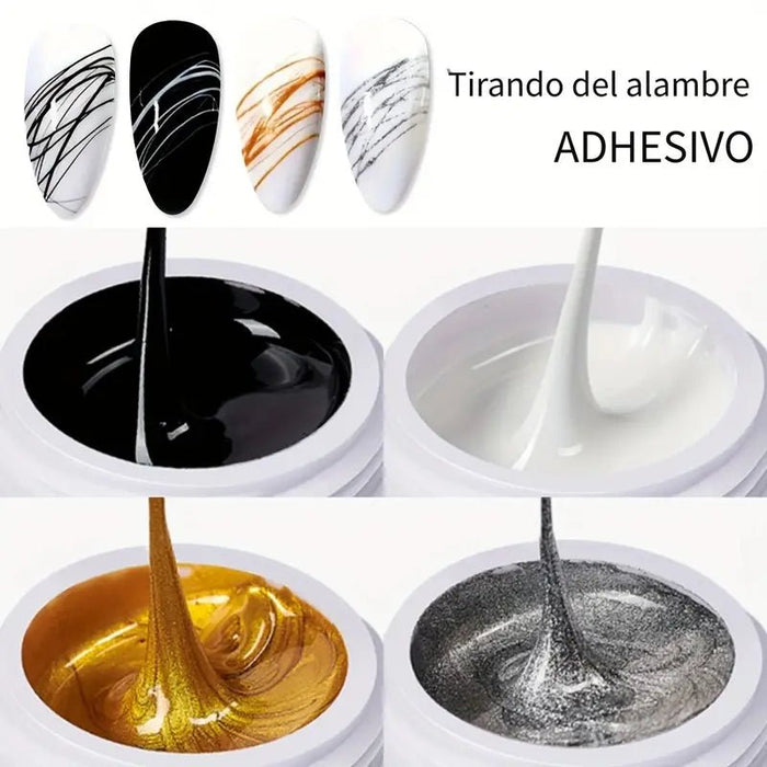 Arte de uñas con gel de dibujo adhesivo - Quierox - Tienda Online