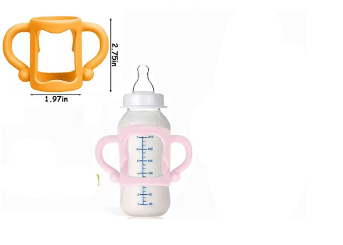 Asas para biberones, asas de silicona de seguridad para biberones - Quierox - Tienda Online