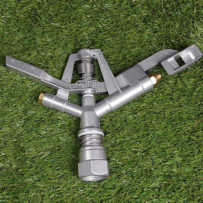 Aspersor de riego con boquilla metálica giratoria de brazo basculante de aleación de zinc de 1" (DN25) - Quierox - Tienda Online