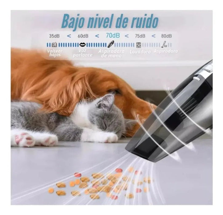 Aspiradora De Mano Inalambrica Recargable Potente - Quierox - Tienda Online