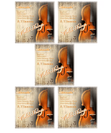 Astonvilla - cuerdas profesionales para violín, viola y violonchelo (E - A - D - G), varios colores - Quierox - Tienda Online