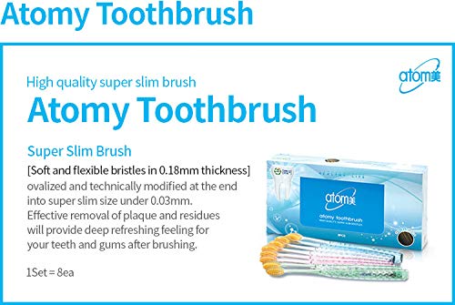 ATOMY CEPILLOS DE DIENTES - 8 UNIDADES - Quierox - Tienda Online