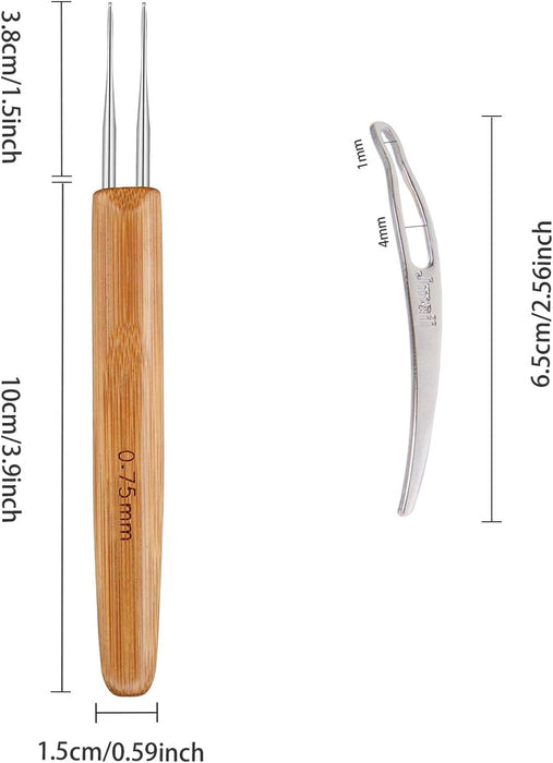 AUGSUN Herramienta de gancho de ganchillo para rastas - Quierox - Tienda Online