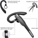 Auricular Bluetooth de Manos Libres Inalámbrico Micrófono Incorporado, Ganchos para la Oreja - Quierox - Tienda Online