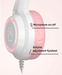 Auriculares con cable SY - G35 con orejas de gato micrófono con cancelación de ruido - Quierox - Tienda Online