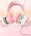 Auriculares con cable SY - G35 con orejas de gato micrófono con cancelación de ruido - Quierox - Tienda Online