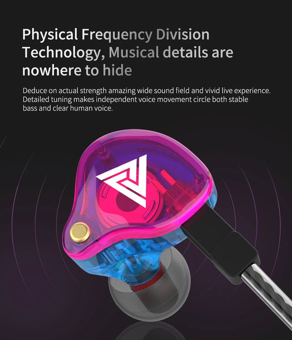 Auriculares con graves potentes, cancelación de ruido, con micrófono - Quierox - Tienda Online