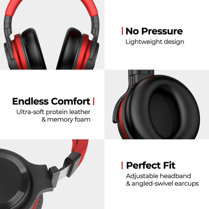 Auriculares inalámbricos Bluetooth 5.0 E7 con cancelación activa de ruido y graves potentes - Quierox - Tienda Online