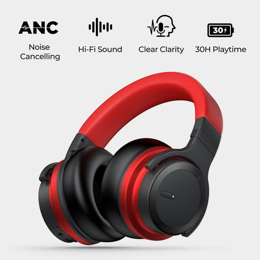 Auriculares inalámbricos Bluetooth 5.0 E7 con cancelación activa de ruido y graves potentes - Quierox - Tienda Online