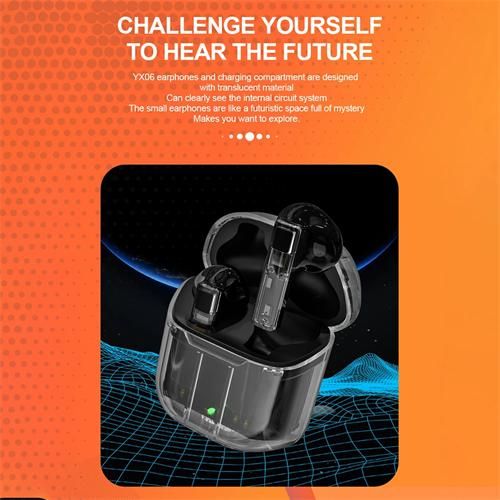 Auriculares inalámbricos Bluetooth 5.3 con cancelación de ruido YX06 - Quierox - Tienda Online