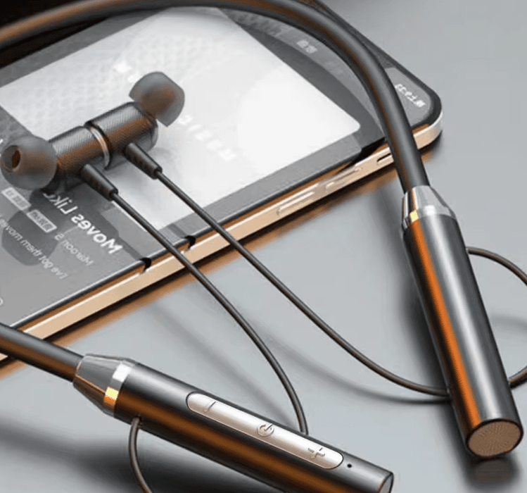 Auriculares inalámbricos Bluetooth con banda para el cuello, magnéticos - Quierox - Tienda Online