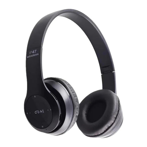 Auriculares inalámbricos estéreo P47 Bluetooth 5.0, plegables, con graves potentes - Quierox - Tienda Online