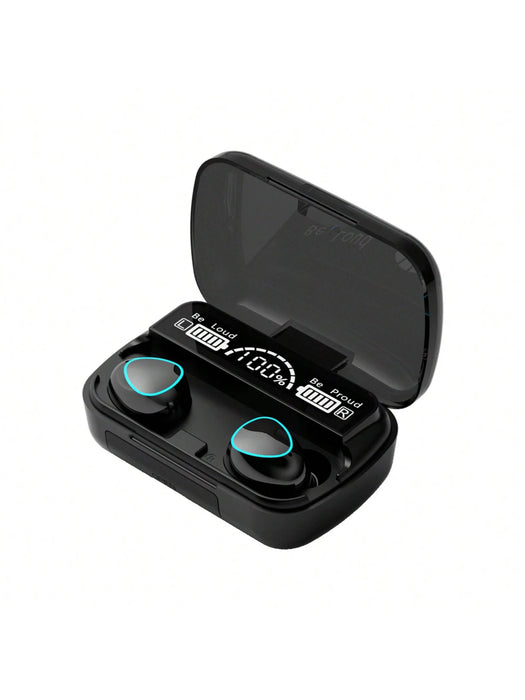 Auriculares inalámbricos, estéreo, pantalla LED, deportivos, con micrófono. - Quierox - Tienda Online