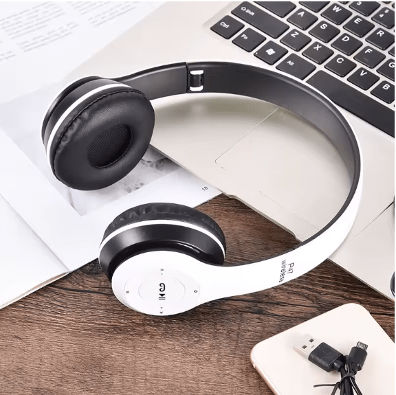 Auriculares inalámbricos manos libres con cancelación de ruido, Bluetooth P47 - Quierox - Tienda Online