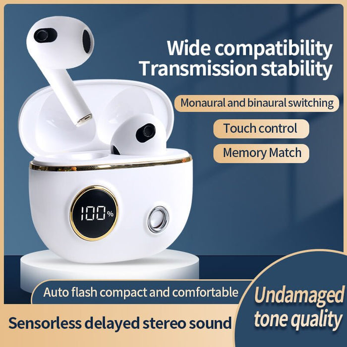 Auriculares inalámbricos Mezone A8 True Wireless Bluetooth,estuche de carga inalámbrico - Quierox - Tienda Online