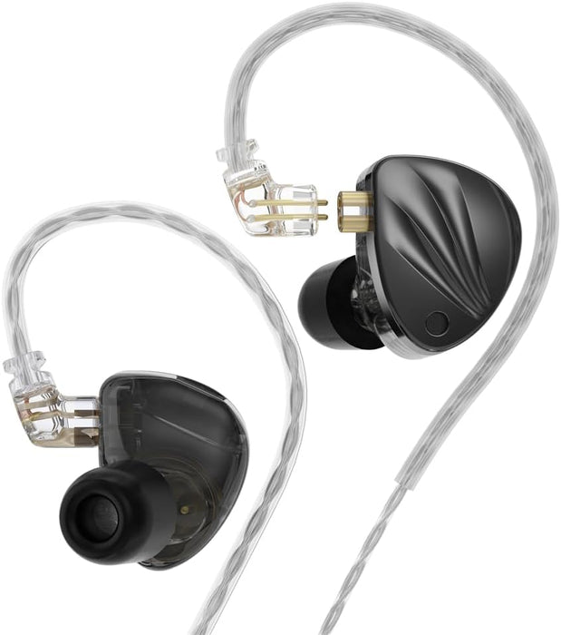 Auriculares intrauditivos HiFi KZ Krila 1DD+1BA con cancelación de ruido (sin micrófono) - Quierox - Tienda Online