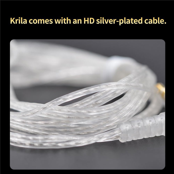 Auriculares intrauditivos HiFi KZ Krila 1DD+1BA con cancelación de ruido (sin micrófono) - Quierox - Tienda Online