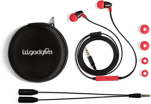 Auriculares intrauditivos LilGadgets BestBuds con volumen limitado y micrófono para niños - Quierox - Tienda Online