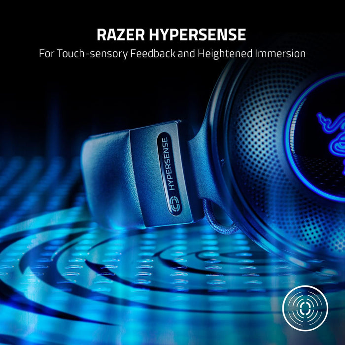 Auriculares Razer Kraken V3 Pro HyperSense inalámbricos para juegos con tecnología háptica - Quierox - Tienda Online
