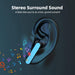 Auriculares s20 inalámbricos Bluetooth para viajes, funda de carga de 400 mAh - Quierox - Tienda Online